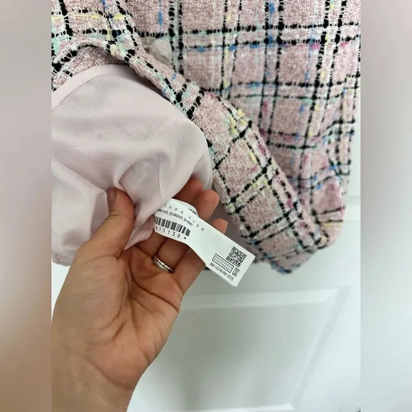 Endless Roses Plaid Tweed Mini Dress Vici & Madison NEW Size Medium - Picture 10 of 16